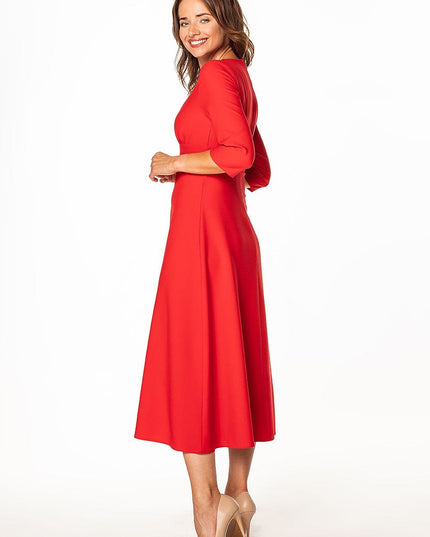 Robe maxi manches 3/4