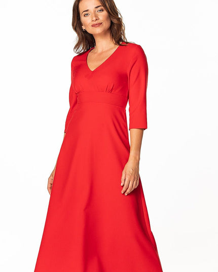 Robe maxi manches 3/4