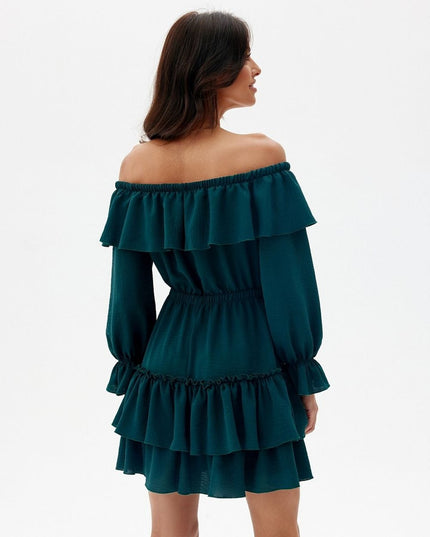 Robe espagnole mini à volants