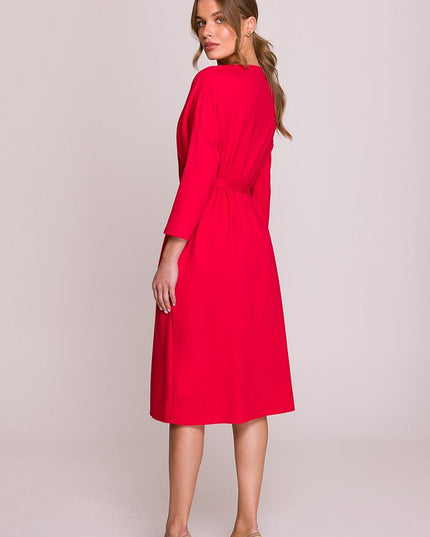 Robe oversize élégante gris clair