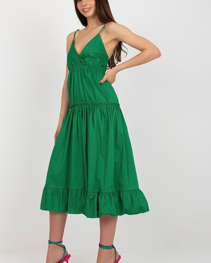 Robe d'été fluide bleue