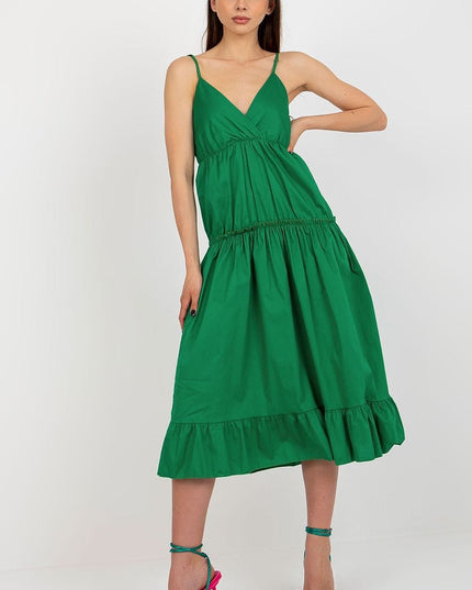 Robe d'été fluide bleue