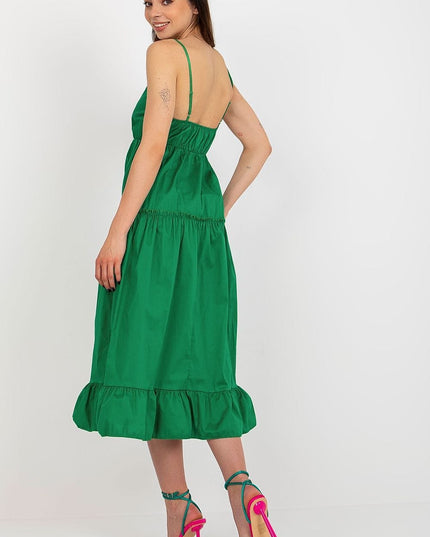 Robe d'été fluide bleue