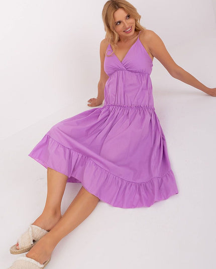 Robe d'été fluide bleue