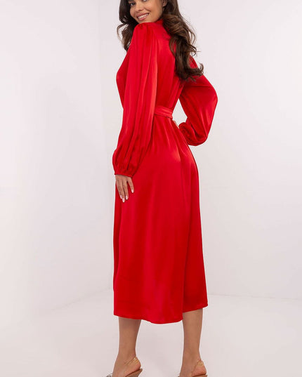 Robe midi imprimé animalier