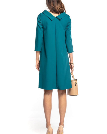 Robe midi trapèze élégante