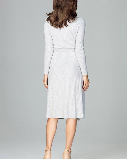 Robe élégante ample à manches longues