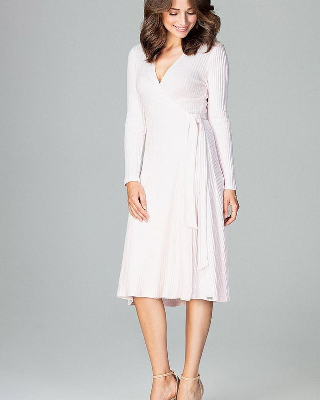 Robe élégante ample à manches longues