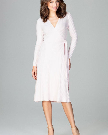 Robe élégante ample à manches longues