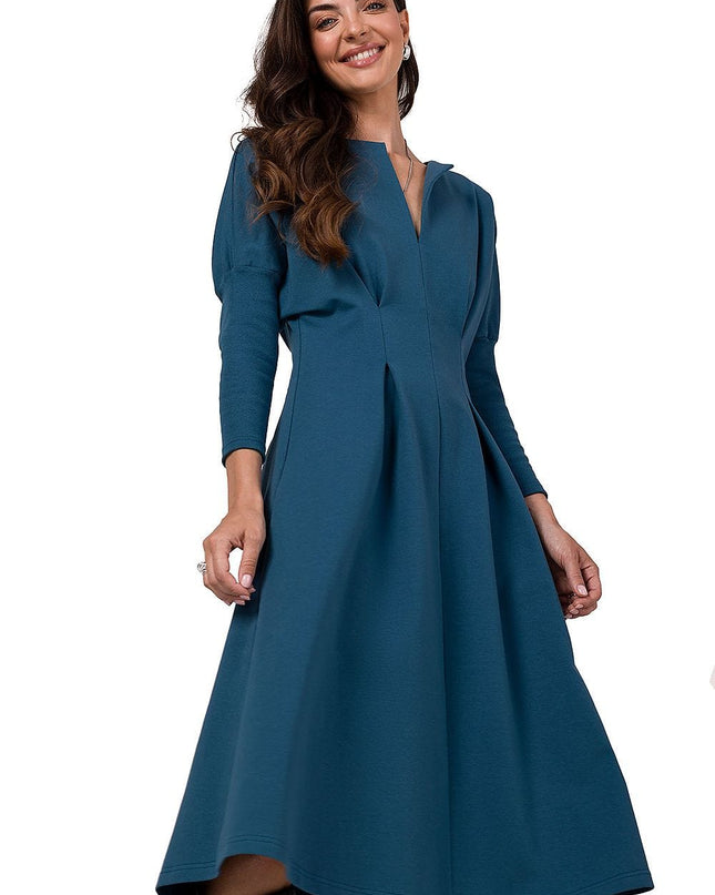 Robe élégante avec manches chauve-souris