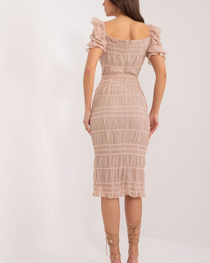 Robe crayon midi élégante