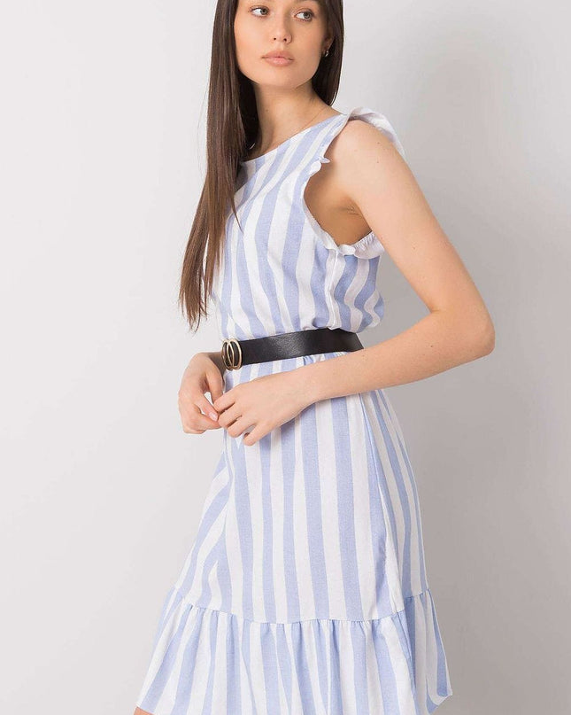 Robe rayée sans manches