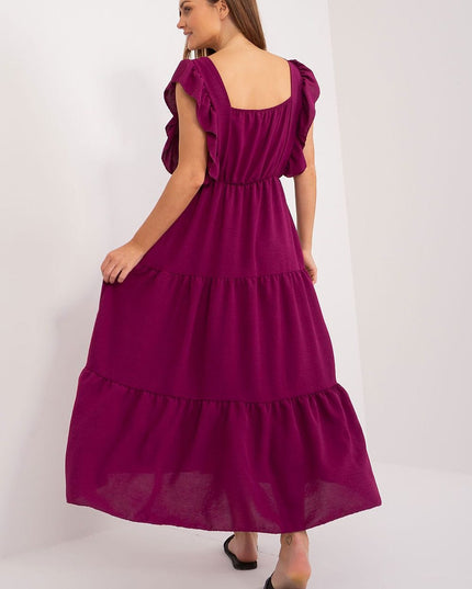 Robe longue ample sans manches