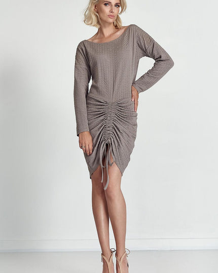 Mini robe drapée ajustable