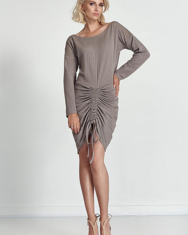 Mini robe drapée ajustable