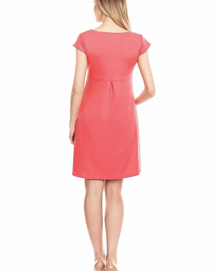 Robe maternité ample avec nœud