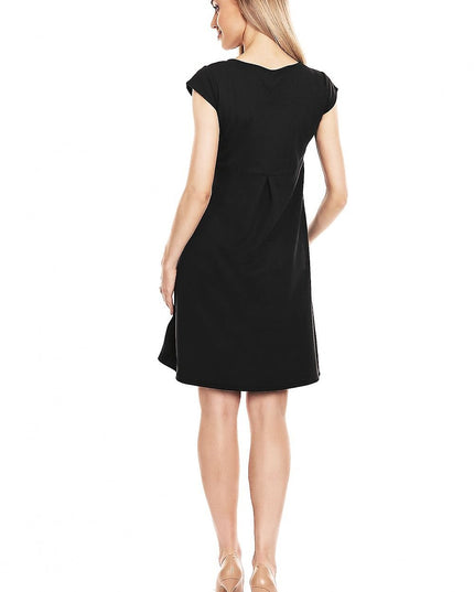 Robe maternité ample avec nœud