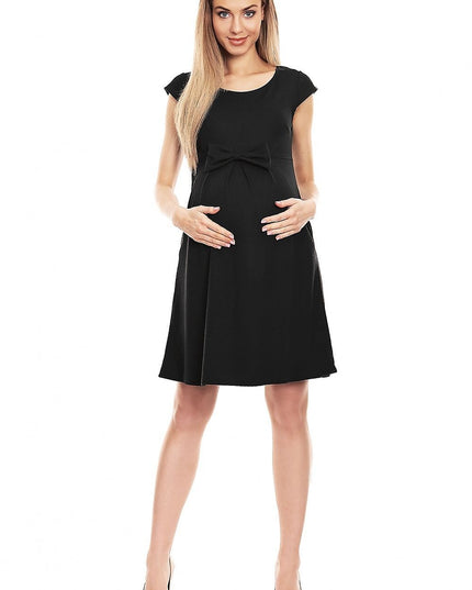 Robe maternité ample avec nœud