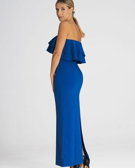 Robe longue élégante sans manches