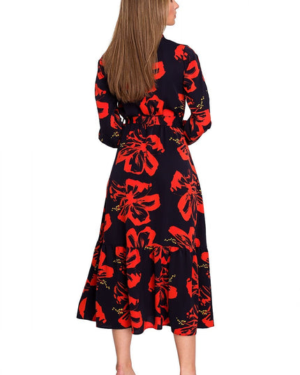 Robe maxi imprimé floral