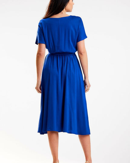 Robe midi coupe kimono