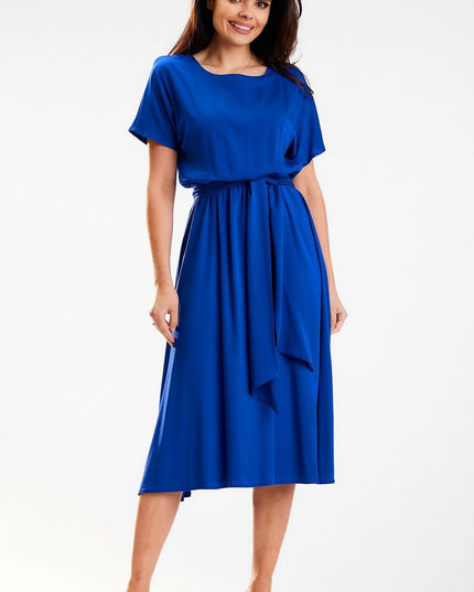 Robe midi coupe kimono