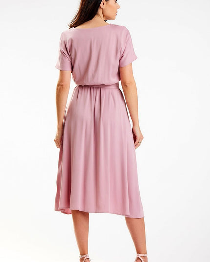 Robe midi coupe kimono