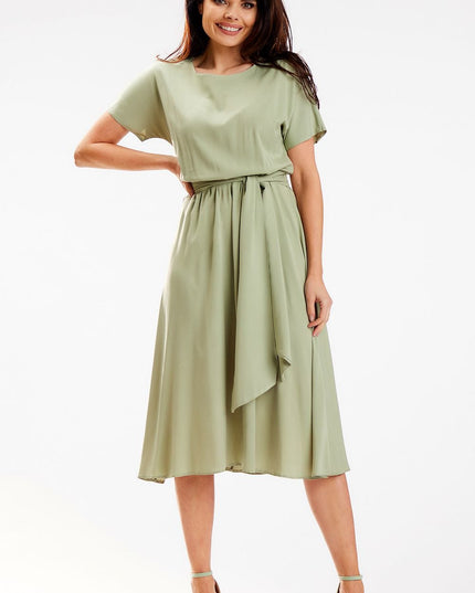 Robe midi coupe kimono