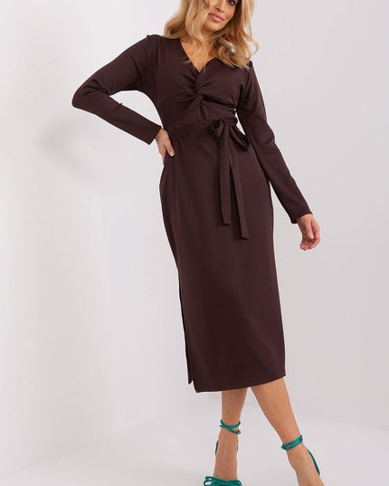 Robe longue décolleté en cœur