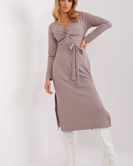 Robe longue décolleté en cœur