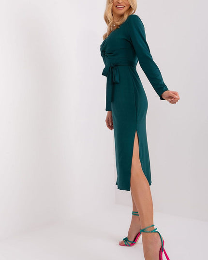 Robe longue décolleté en cœur