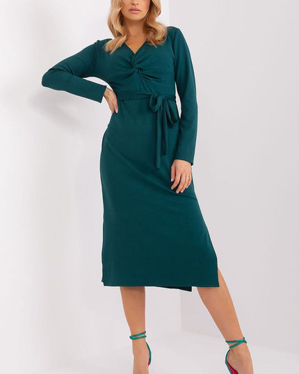 Robe longue décolleté en cœur