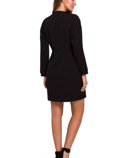 Robe asymétrique superposée moderne