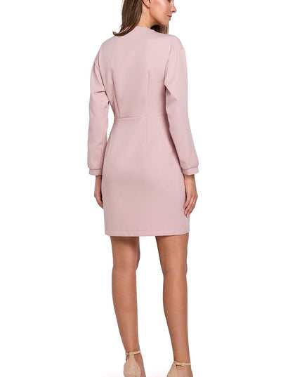 Robe asymétrique superposée moderne