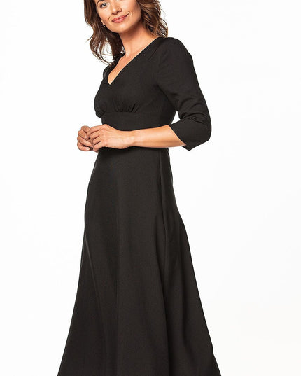 Robe maxi manches 3/4