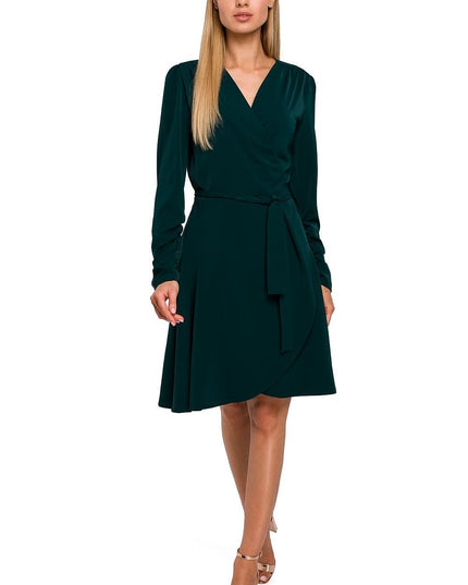 Robe cérémonie fluide asymétrique