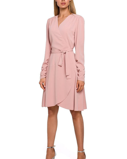Robe cérémonie fluide asymétrique