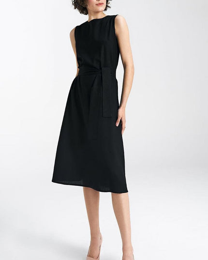 Robe midi légère sans manches