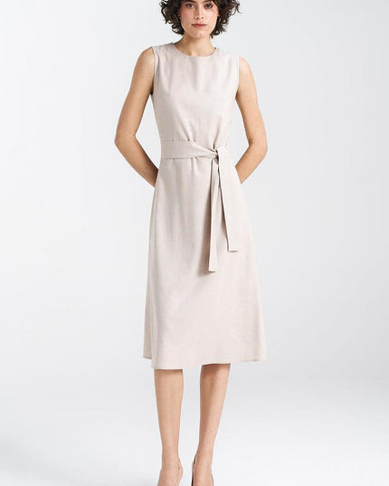 Robe midi légère sans manches