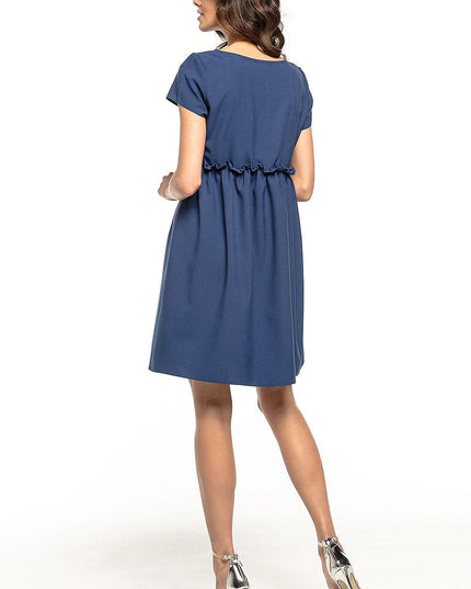 Robe ample avec volant délicat