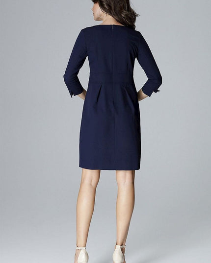 Robe jaune décolleté en v