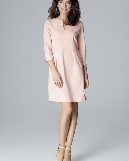 Robe jaune décolleté en v