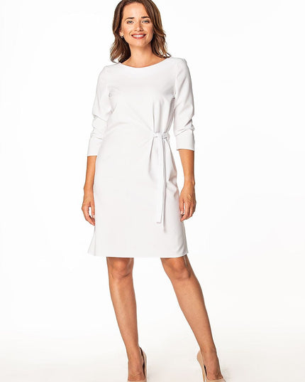 Robe midi avec lien taille