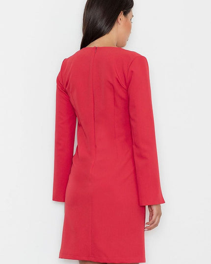 Robe jaune coupe droite