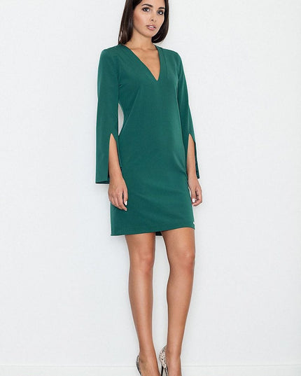 Robe jaune coupe droite