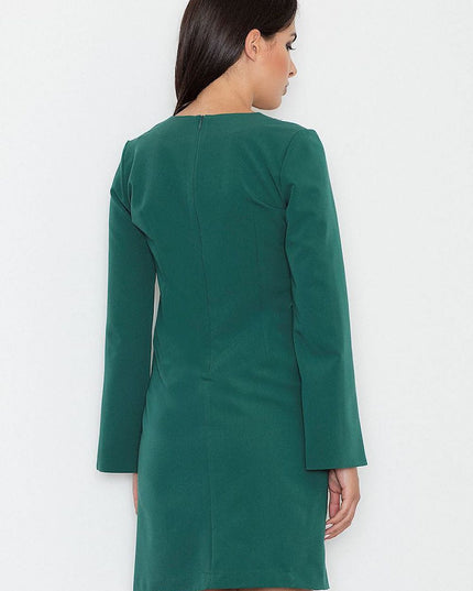 Robe jaune coupe droite