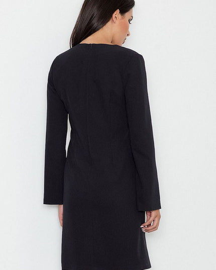 Robe jaune coupe droite