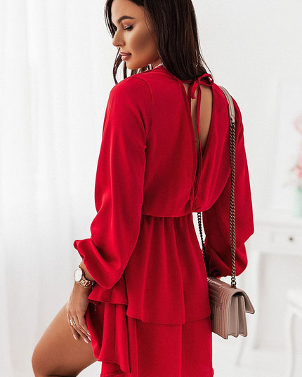 Robe cérémonie vert foncé