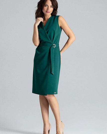 Robe midi sans manches