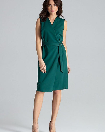 Robe midi sans manches